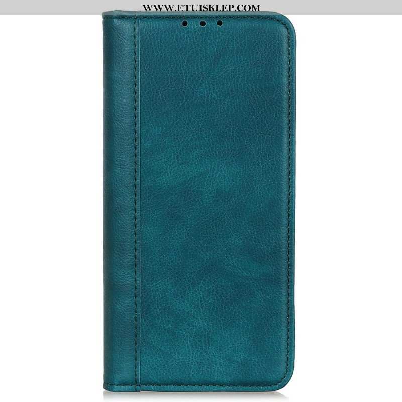 Etui Na Telefon do Honor Magic 5 Lite Etui Folio Stylowa Skóra Dwoinowa